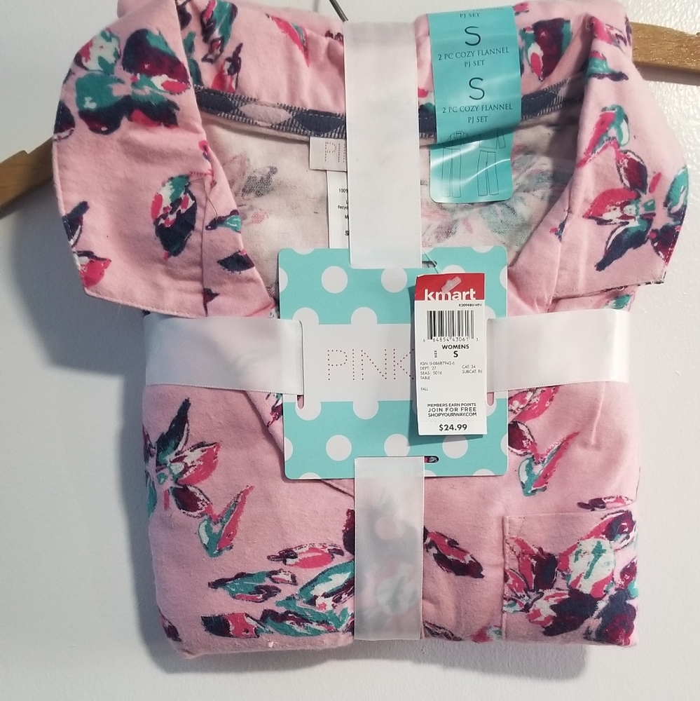 PINK - Kmart flannel pajamas